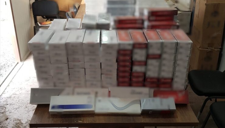 Gümrük’te 37 bin 500 paket kaçak sigara ele geçirildi
