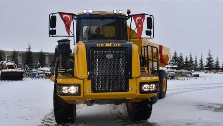 Kaya kamyonu ‘Deve’ seri üretime hazırlanıyor