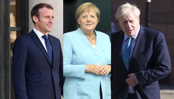 Macron, Merkel ve Johnson Cumhurbaşkanı Erdoğan ile görüşecek