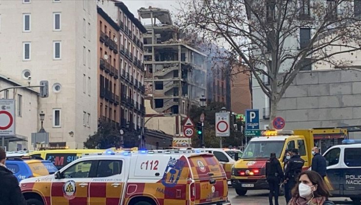 Madrid’de şiddetli patlama