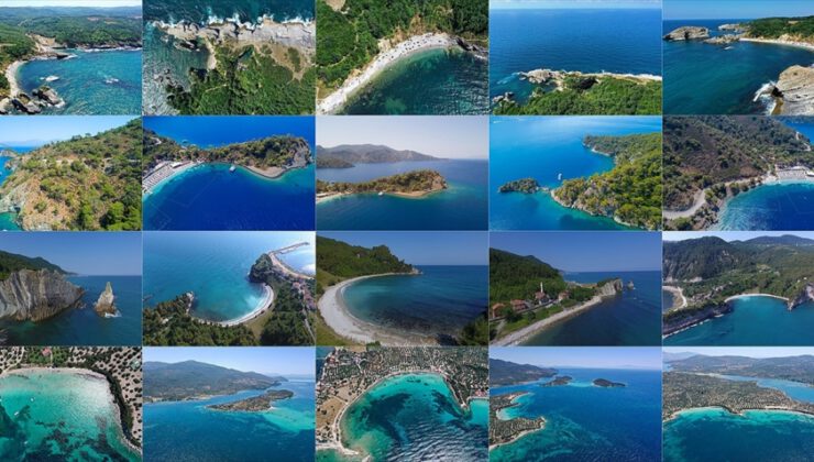 Maviyle yeşilin buluştuğu Türkiye’nin cennet koyları